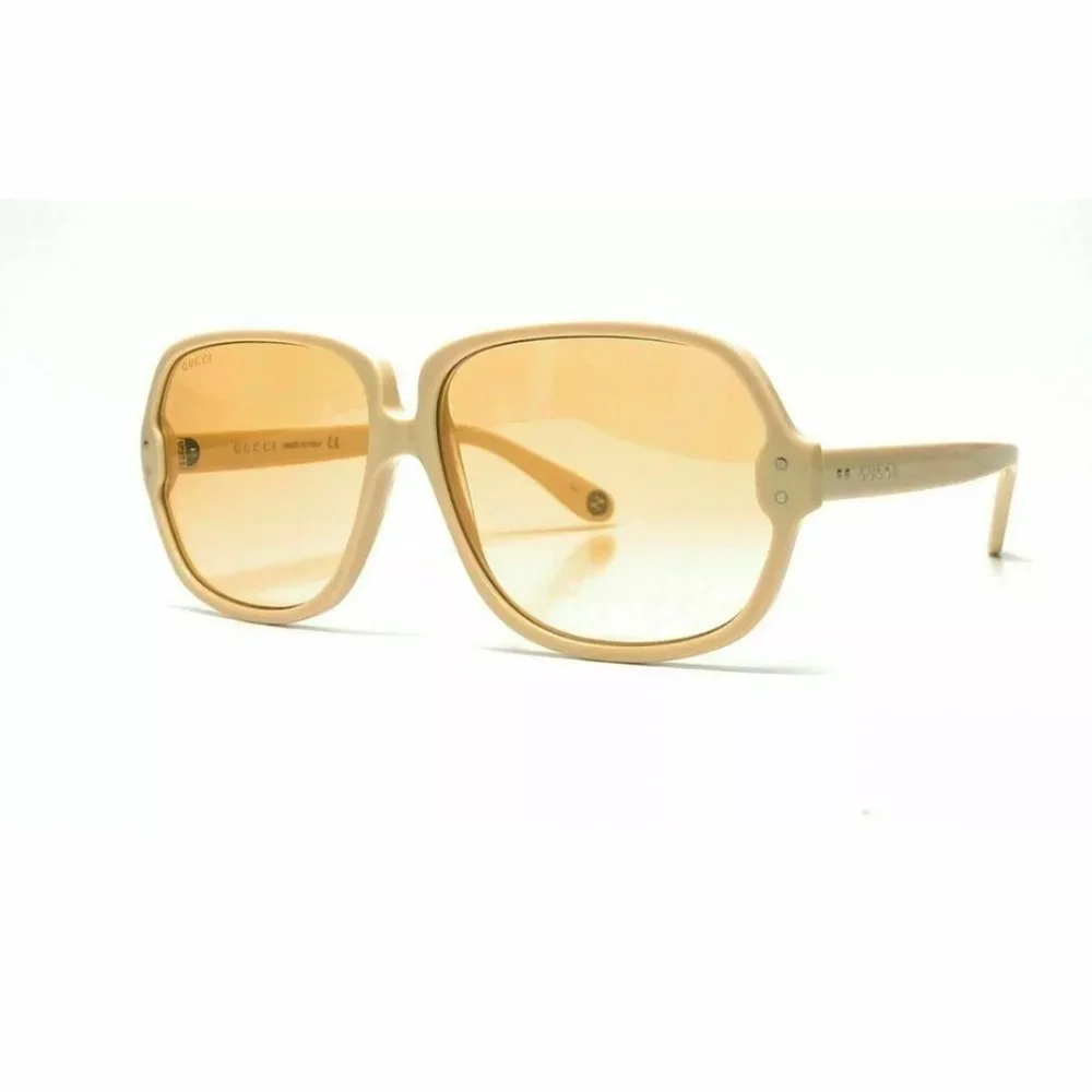 Gucci Men's Ivory Yellow Sunglasses!